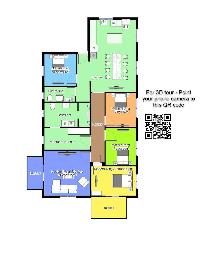 Adnana - 4 Bedroom - Modern Living Apartment - Ålborg Exteriör bild